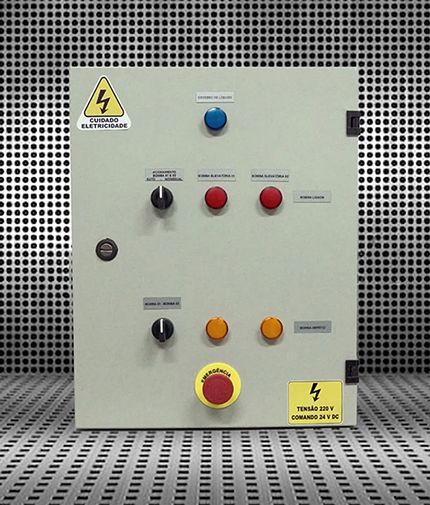 Painel de comando DK Solutions